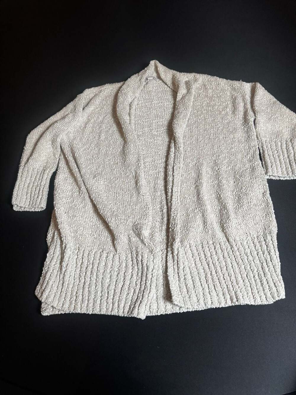 Barefoot Dreams CozyChic Open Front Cardigan Size L/XL